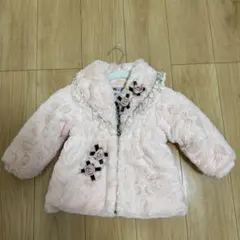 ピンク フリース アウター