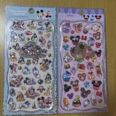 【正規品】プチドロップステッカー　カップケーキ　ベビーミッキー&フレンズ