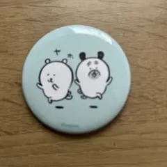 自分ツッコミくま＆早インパラ(デリバリー!!) 缶バッジ ナガノ