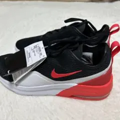 新品！Nike エアマックス★ブラック/レッド スニーカー２５センチ★ナイキ