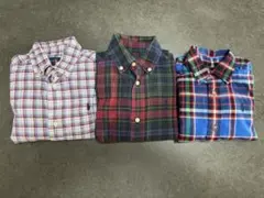 Ralph Lauren チェック柄長袖シャツ