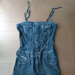 DIESEL ディーゼル デニム サロペット オーバーオール M　難あり