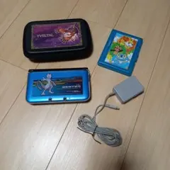 New 任天堂3DS LL本体・充電器・ポケモンのケース ソフト付 - メルカリ