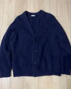 BEAUTY&YOUTH シャギー モヘヤ Vカーディガン