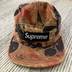【美品】【希少】Supreme カモフラージュキャップ
