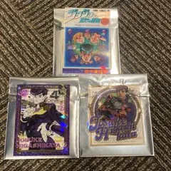 ジョジョワールド　クリアステッカーコレクション　東方仗助　４部　3点セット