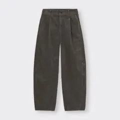 GU コーデュロイバレルレッグパンツ