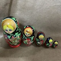 ヴィンテージ マトリョーシカ ロシア 卵型 - メルカリ