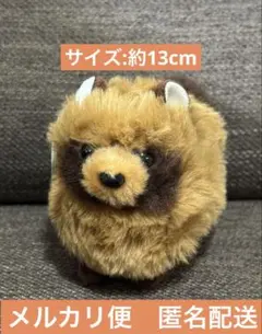 たぬぽんぽん ぬいぐるみマスコットLMC ぽんぽん ③