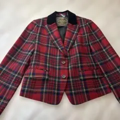 ジェーンマープル ジャケット　赤チェックのサムネイル