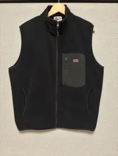 PORKCHOP GARAGE SUPPLY フリース ベスト ブラック L