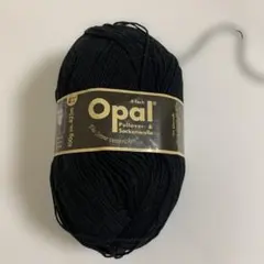 Opal yarn オパール毛糸　70g 黒