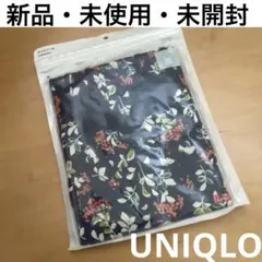 【新品・未使用・未開封　レディース】UNIQLOユニクロ　キャミソール　花柄　紺