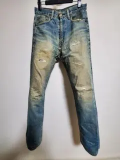Levi's 502XX BigE• ヴィンテージダメージデニム