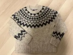 フェアアイルクルーネックセーター