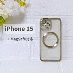 MagSafe対応 iPhone15 ケース 透明 TPU レンズ保護 耐衝撃