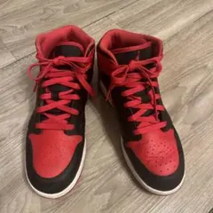 NIKE/ナイキ エアジョーダン1 赤黒 MID