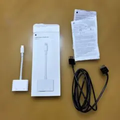 純正　Apple Lightning to Digital AV Adapter