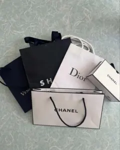 CHANEL & Dior ショップ袋 5点セット
