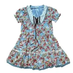 axes femme 花柄 ワンピース サイズM アクシーズファム