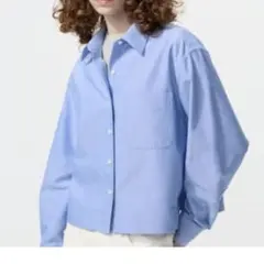 UNIQLO オックスフォードシャツ XLサイズ　JW Anderson ブルー