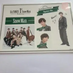 SnowMan 阿部亮平 1st ステッカー