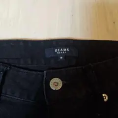 BEAMS HEART ブラックデニム M