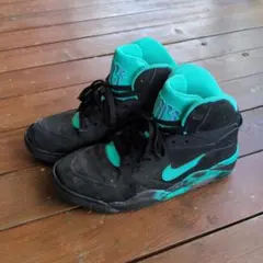 Nike エアーフォース180 US9.5 ブラック/ターコイズ