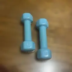 水色 1kg 六角形ダンベルセット