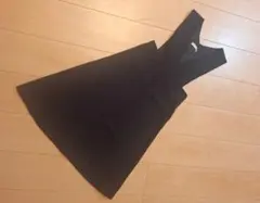 branshes 黒ノースリーブワンピース