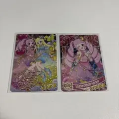 アイプリおとぎばなしアラビアンナイトピンク　ひまり　サイン　2枚セット