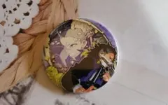 滅の刃 不死川実弥　幼少期　刀鍛冶の里絵巻　終ノ巻　箔押しランダム缶バッジB 鬼滅の刃 刀鍛冶の里編 キャラクター絵巻カフェ 第三期 不死川兄弟と