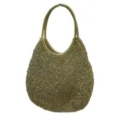 ANTEPRIMA ワイヤーバッグ　ハンドバッグ　ゴールド