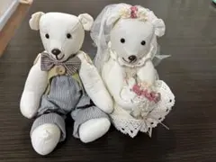 ウェディングベア ウェルカムスペース 中座ドール ぬいぐるみ　結婚式