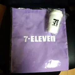 Happyくじセブンイレブン Ｂ賞ぬいぐるみ＆Ｅ賞トートバッグ ２点セット