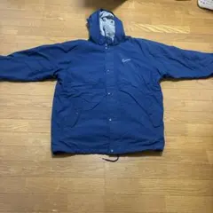 Nike ネイビー ナイロンジャケット フード付き