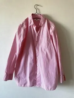 最終価格‼️UNIQLO ピンクストライプシャツ M
