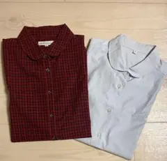 長袖ブラウス　earthとmuji まとめ売り