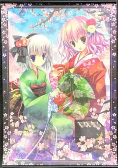 未使用 クリアポートレート2 桜姫華伝 種村有菜カフェ アニメイト