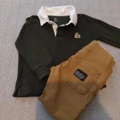 baby GAP ポロシャツ 12-18ヶ月　BREEZEズボン90