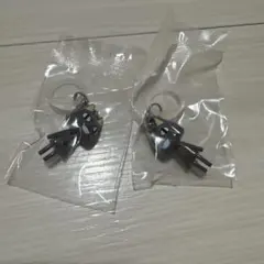 ガチャガチャ　めじるしアクセサリー　どこでもいっしょ　クロ　まとめ売り　①