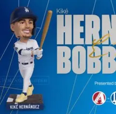 キケ　ボブルヘッド　ロサンゼルス　ドジャース　来場者限定　スタジアム配布　新品 Dia De Los Dodgers ボブルヘッド ドジャース 来場者限定 - メルカリ