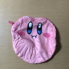 星のカービィ ガチャガチャ まるっとフェイスポーチ カービィ ほおばり