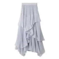 ティアードロングスカート