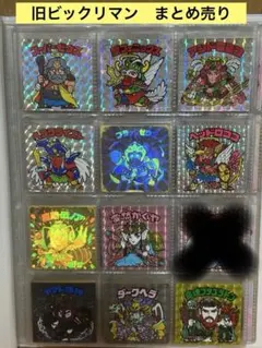 旧ビックリマン 第1弾～第17弾 ヘッド セミコンプ 43枚+1枚セット 