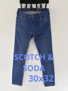 スコッチ&ソーダ スキニージーンズ 30インチ股下72cm