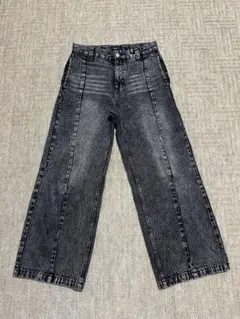 BEAMS HEART バギーデニムパンツ