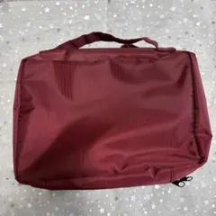 UNIQLO 39thノベルティグッズ 大容量ポーチ ワインレッドのサムネイル