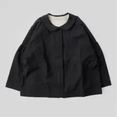 ノーカラー トレンチコート