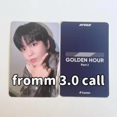 【fromm 3.0】ATEEZ ジョンホ ヨントン トレカ